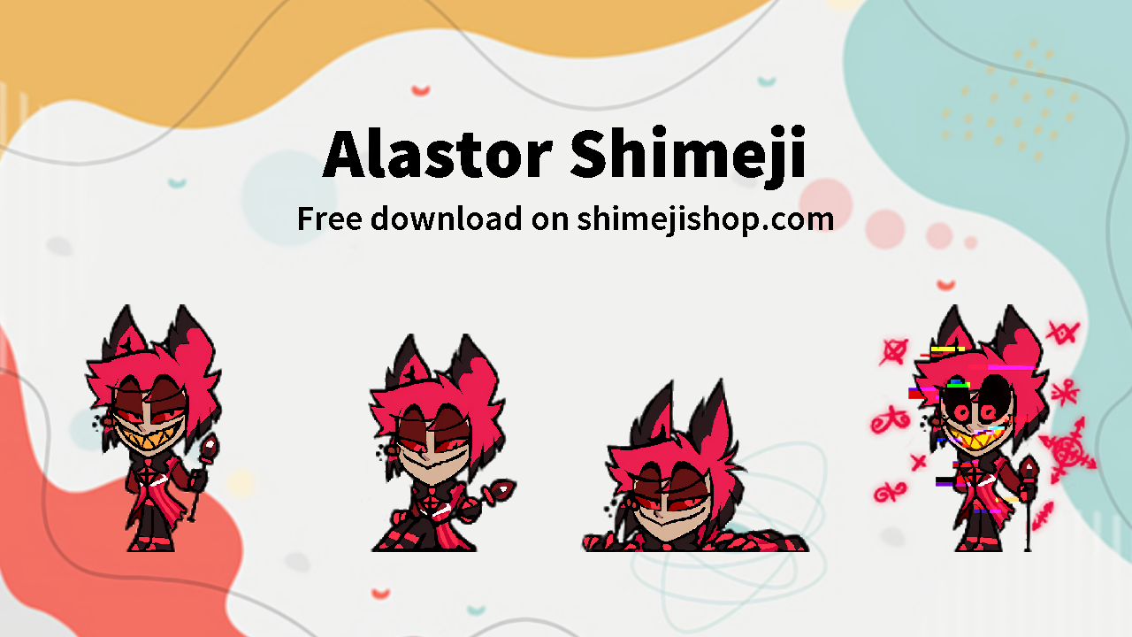 Alastor Shimeji Cover