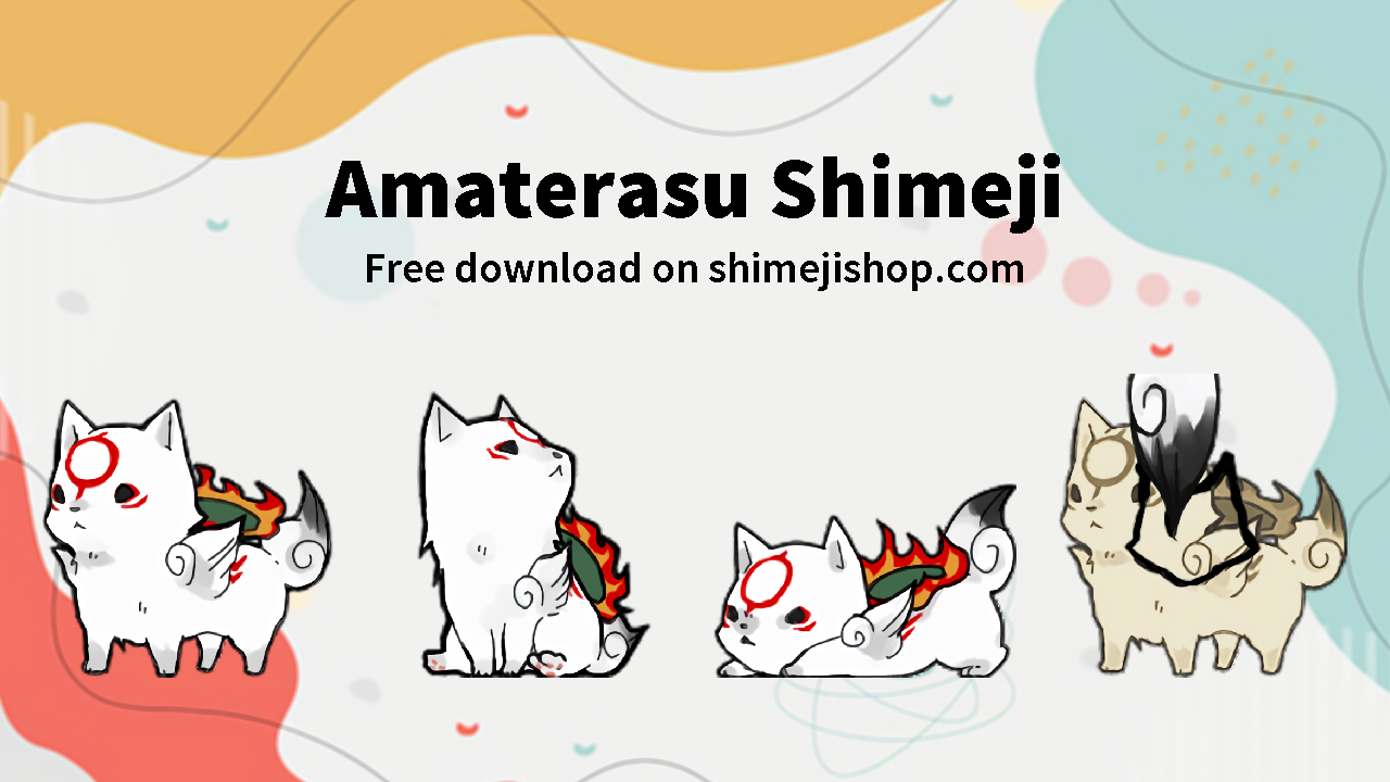 Amaterasu Shimeji Cover