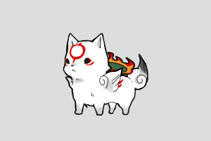 Amaterasu Shimeji featured image – free desktop pet from Naruto
