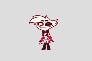Angel Dust Shimeji featured image – free desktop pet from Hazbin Hotel