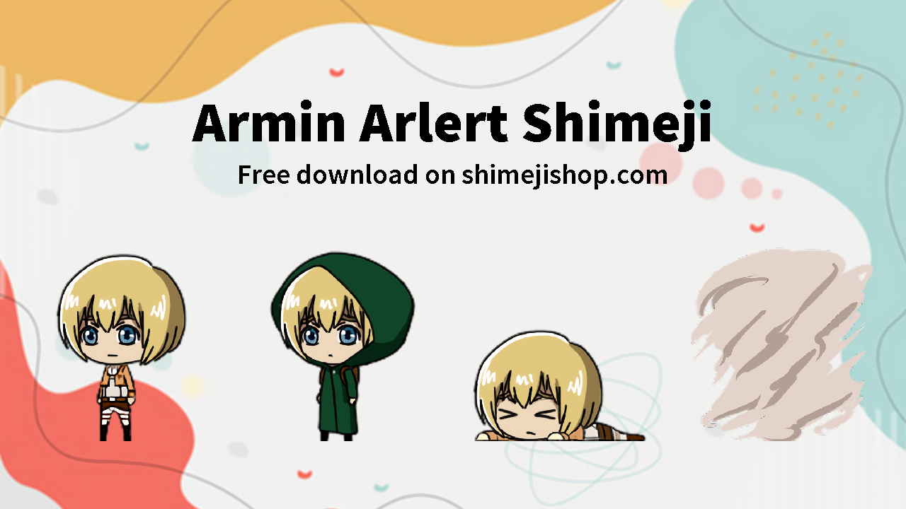Armin Arlert Shimeji Cover
