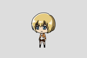 Armin Arlert Shimeji featured image – free desktop pet from Attack on Titan