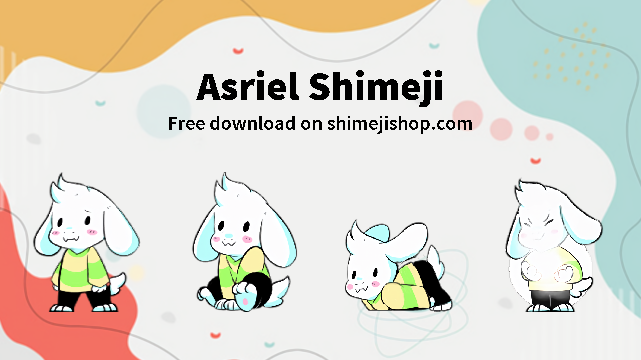 Asriel Shimeji Cover