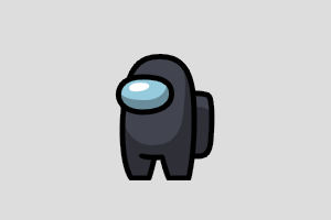 Black Shimeji featured image – free desktop pet from Among Us