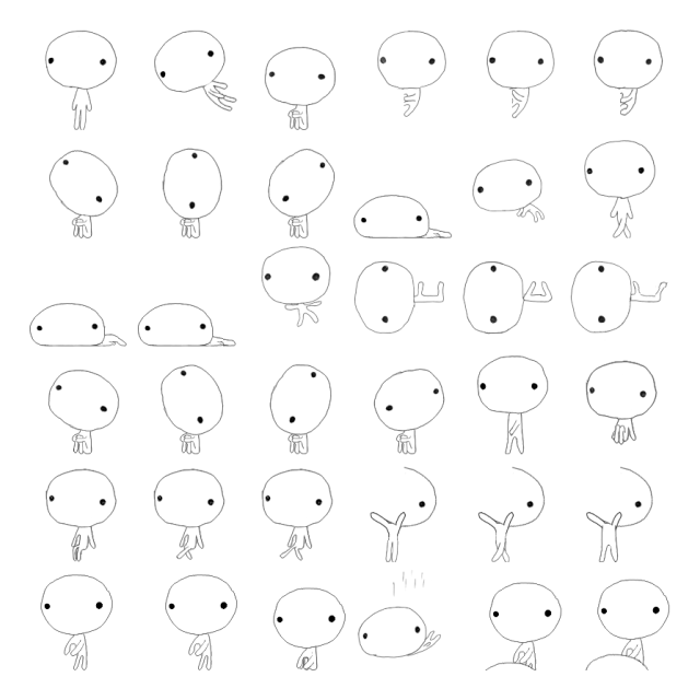 Blank Guy Shimeji Sprite Preview