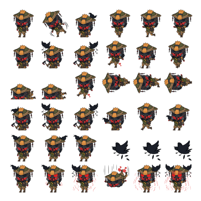 Bloodhound Shimeji Sprite Preview