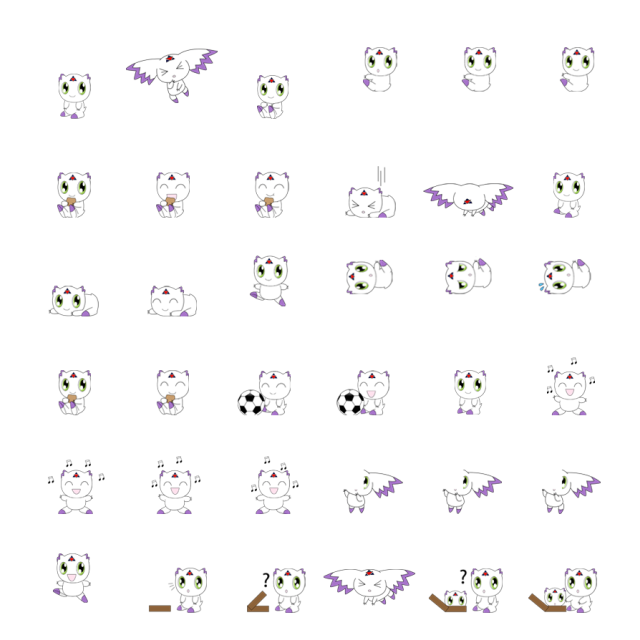 Culumon Shimeji Sprite Preview