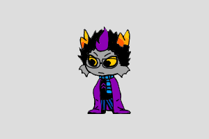 Eridan Shimeji featured image – free desktop pet from Homestuck