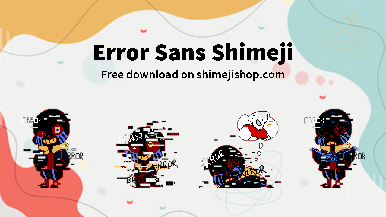 Error Sans Shimeji Cover