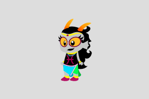 Feferi Shimeji featured image – free desktop pet from Homestuck
