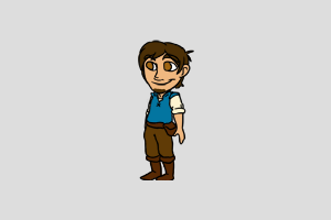 Flynn Rider Shimeji featured image – free desktop pet from Disney Movies