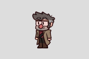 Ford Pines Shimeji featured image – free desktop pet from Gravity Falls