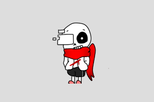 Geno Sans Shimeji featured image – free desktop pet from Undertale