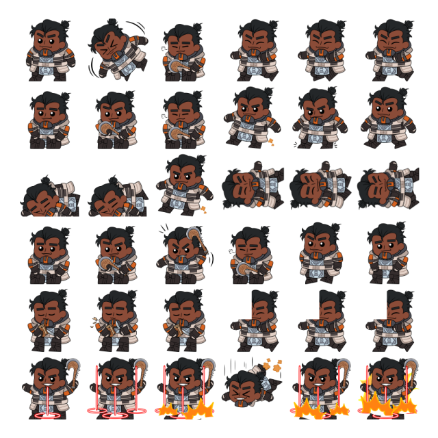 Gibraltar Shimeji Sprite Preview