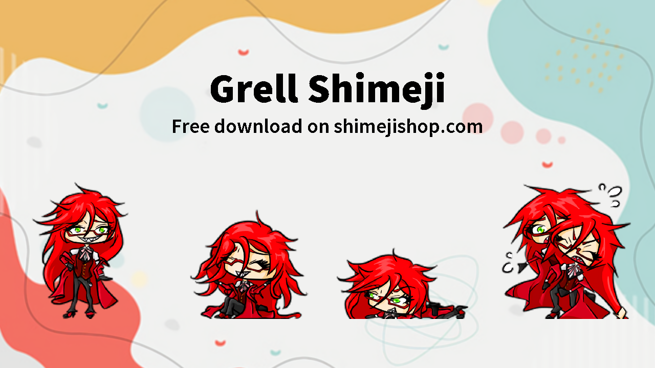 Grell Shimeji Cover