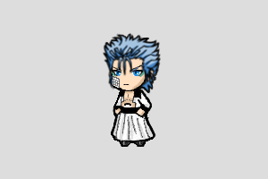 Grimmjow Shimeji featured image – free desktop pet from Bleach