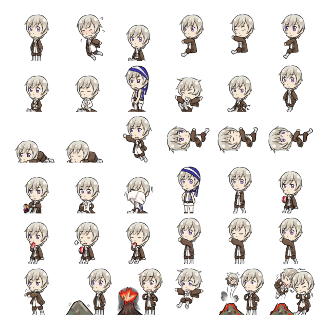 Iceland Shimeji Sprite Preview