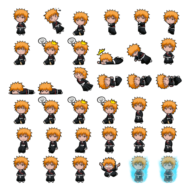 Ichigo Shimeji Sprite Preview