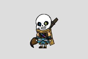 Ink Sans Shimeji featured image – free desktop pet from Undertale