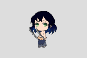 Inosuke Hashibira Shimeji featured image – free desktop pet from Kimetsu no Yaiba, Demon Slayer