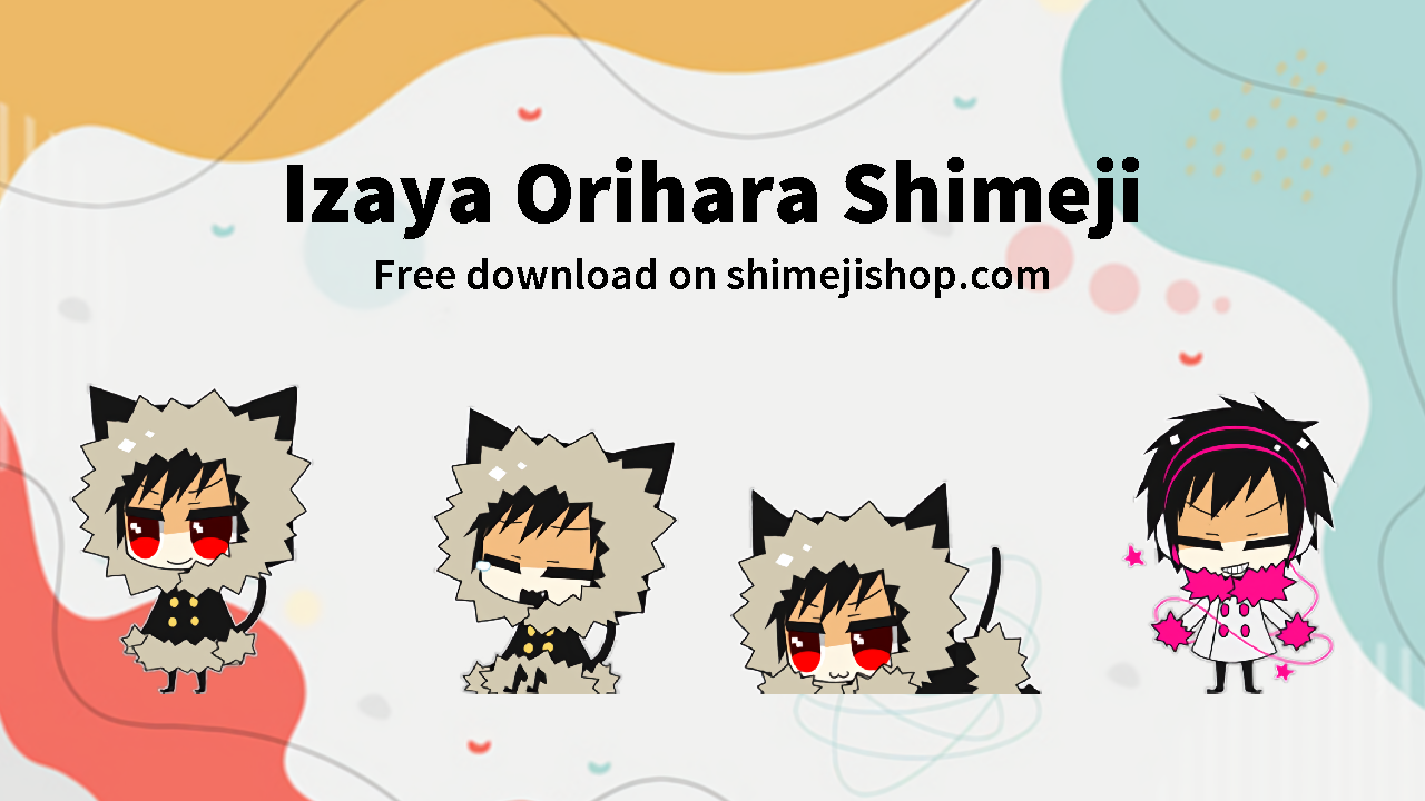 Izaya Orihara Shimeji Cover