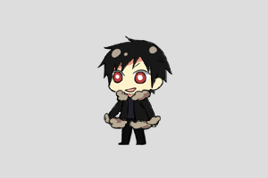 Izaya Orihara Shimeji featured image – free desktop pet from Durarara
