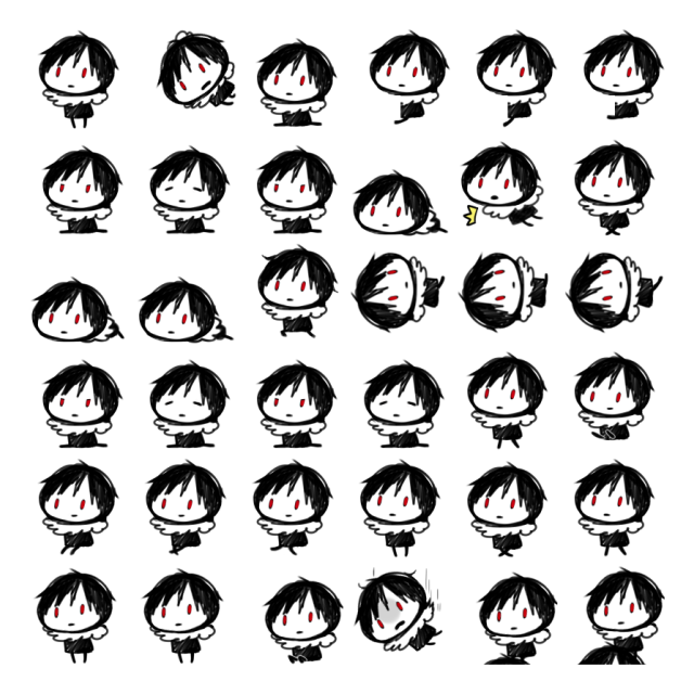 Izaya Orihara Shimeji Sprite Preview