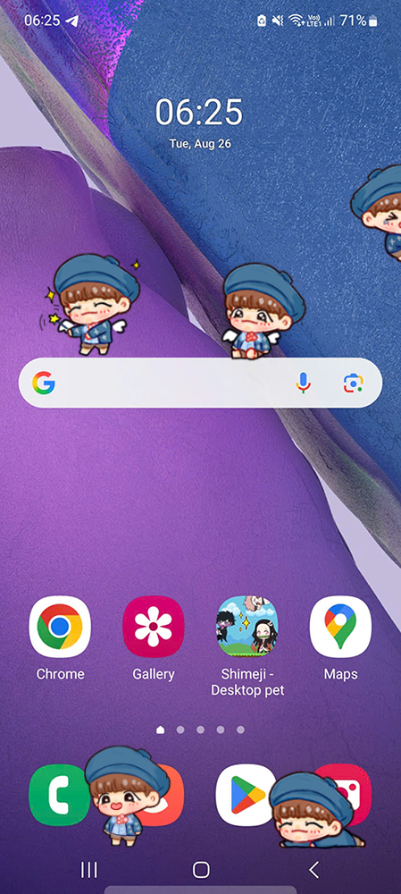 J-Hope - Hobi [hyyh] Shimeji on Mobile
