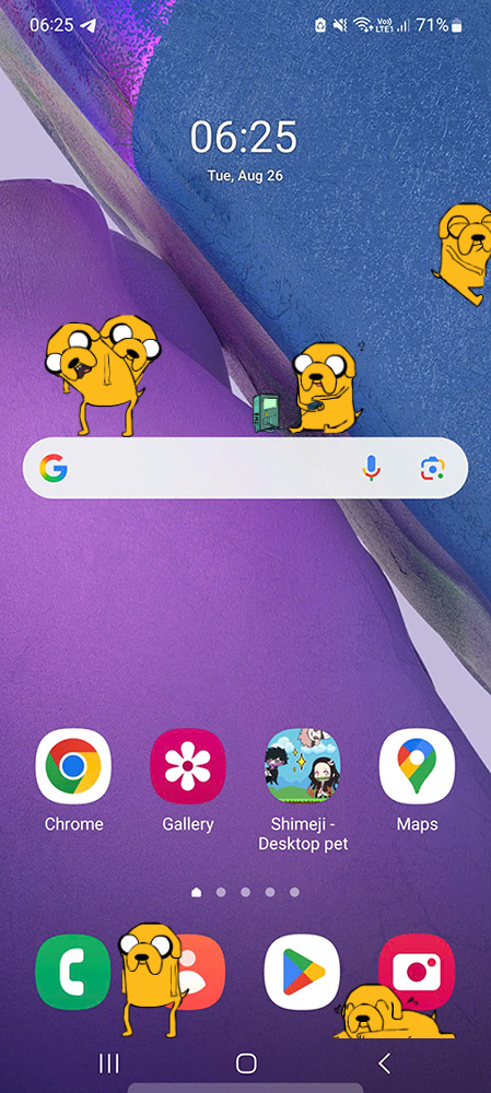 Jake Shimeji on Mobile