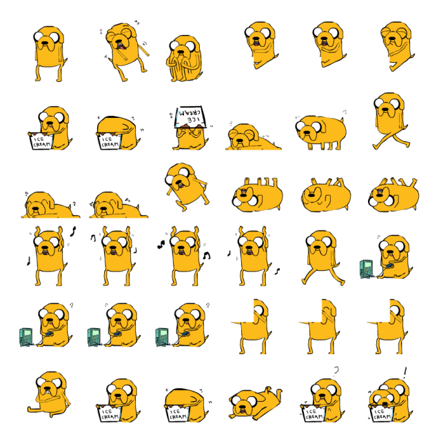 Jake Shimeji Sprite Preview