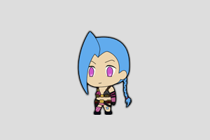 Jinx Shimeji featured image – free desktop pet from Games