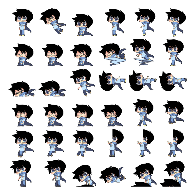 John Egbert Shimeji Sprite Preview