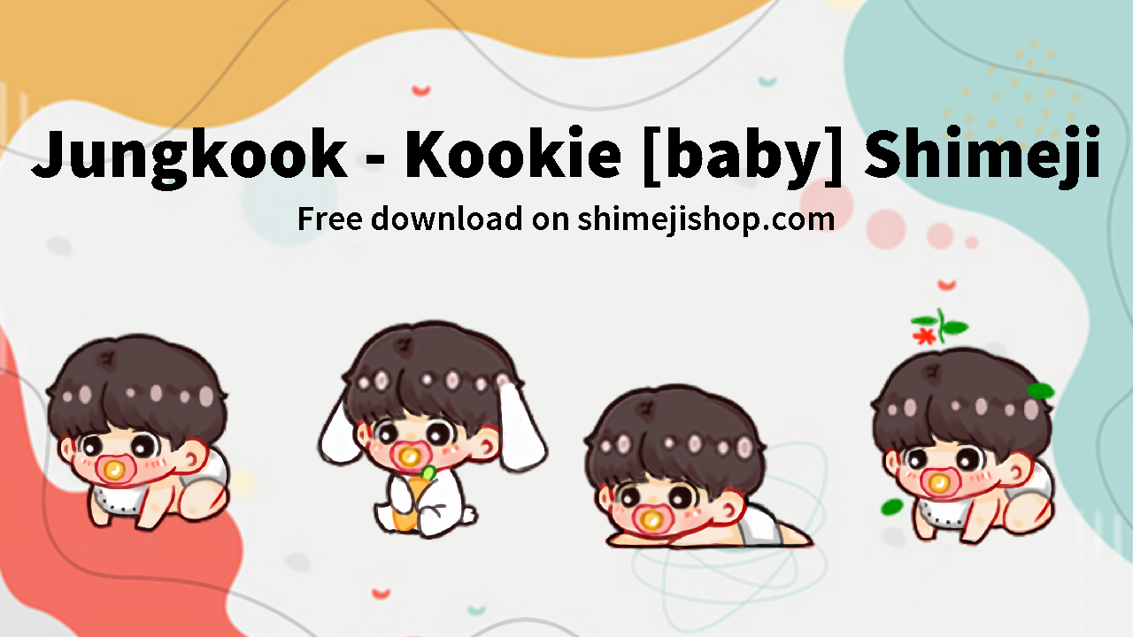 Jungkook - Kookie [baby] Shimeji Cover
