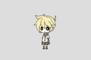 Kagamine Len Shimeji featured image – free desktop pet from Vocaloid