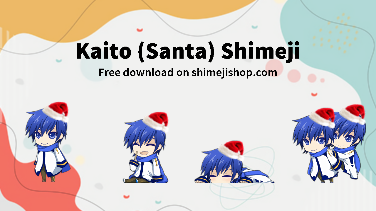 Kaito (Santa) Shimeji Cover