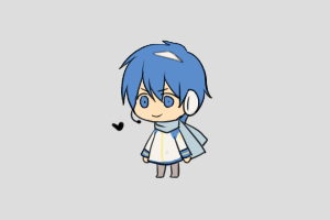 Kaito Shimeji featured image – free desktop pet from Vocaloid
