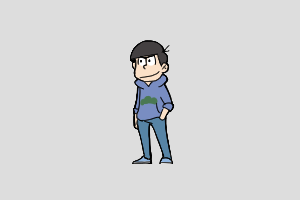 Karamatsu Matsuno Shimeji featured image – free desktop pet from Osomatsu-san