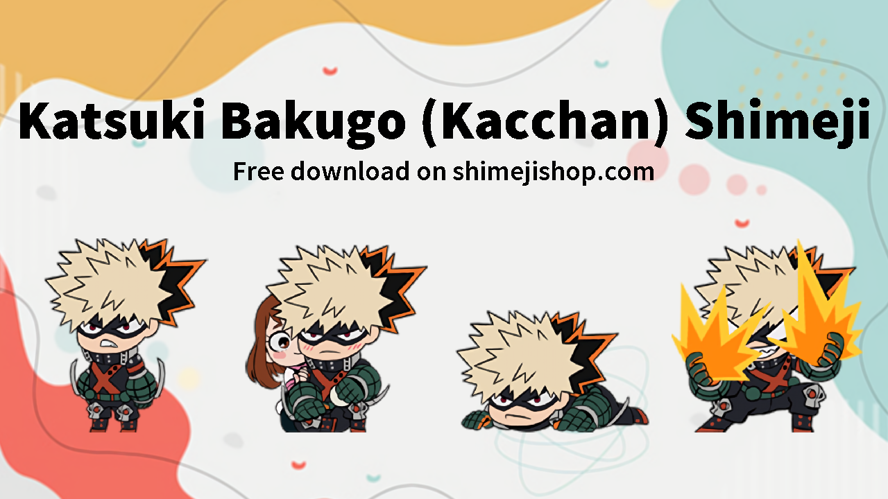 Katsuki Bakugo (Kacchan) Shimeji Cover