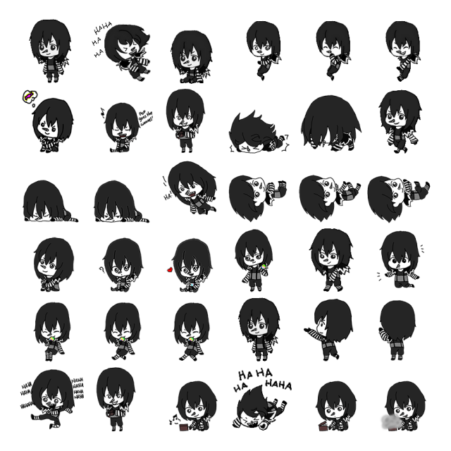 Laughing Jack Shimeji Sprite Preview