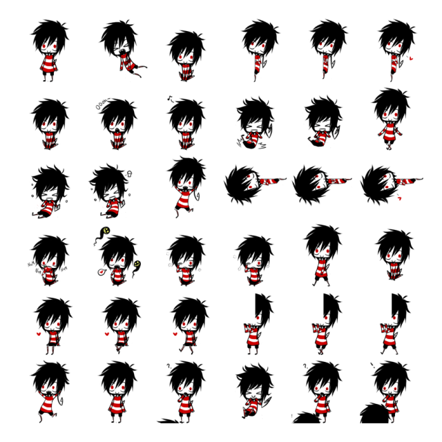Laughing Jack Shimeji Sprite Preview