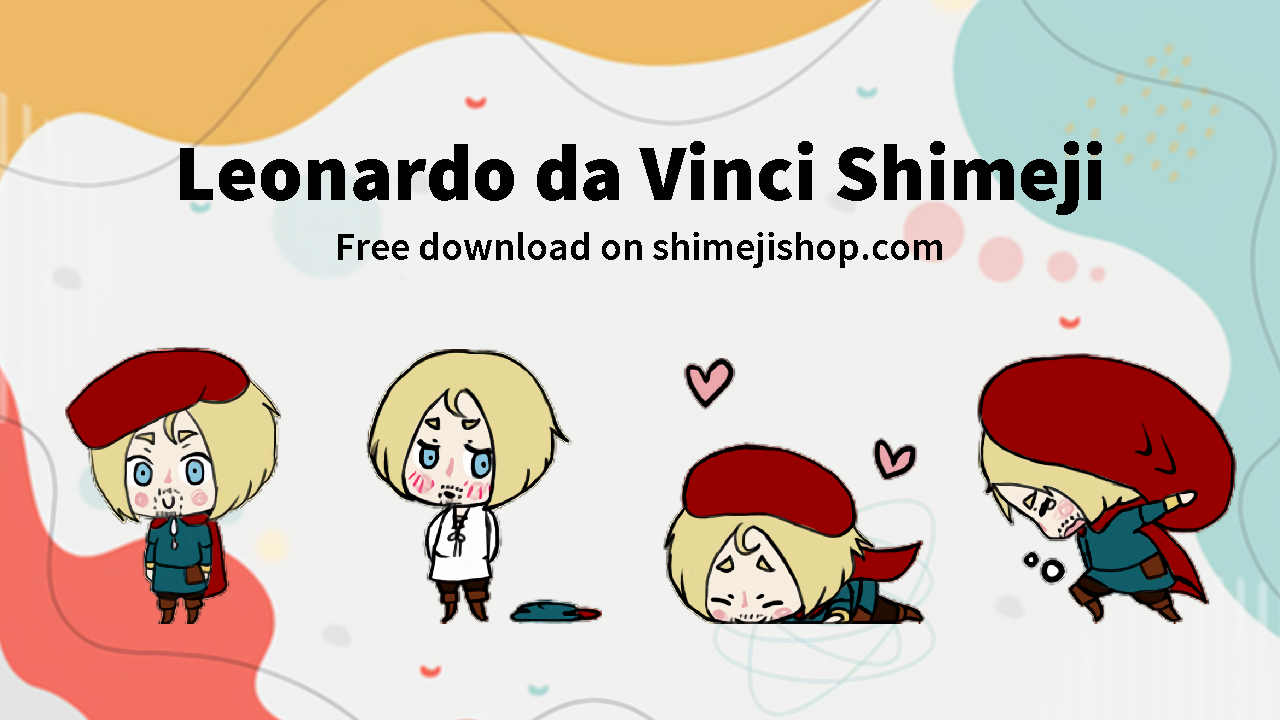 Leonardo da Vinci Shimeji Cover