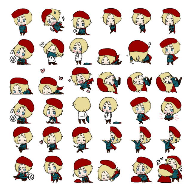 Leonardo da Vinci Shimeji Sprite Preview