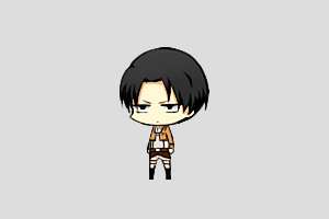 Levi Ackerman Shimeji featured image – free desktop pet from Attack on Titan