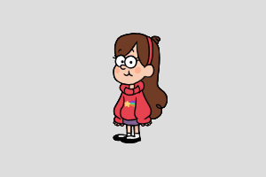 Mabel Pines Shimeji featured image – free desktop pet from Gravity Falls