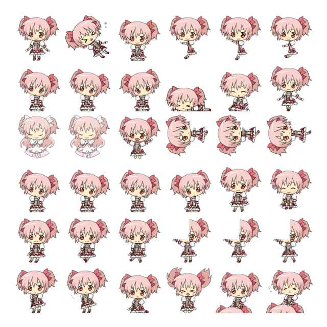 Madoka Shimeji Sprite Preview