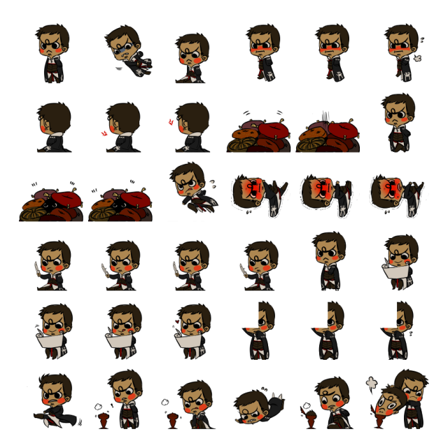 Malik Shimeji Sprite Preview