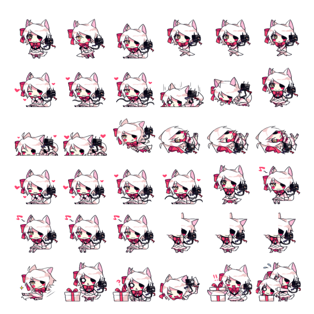 Mangle Shimeji Sprite Preview