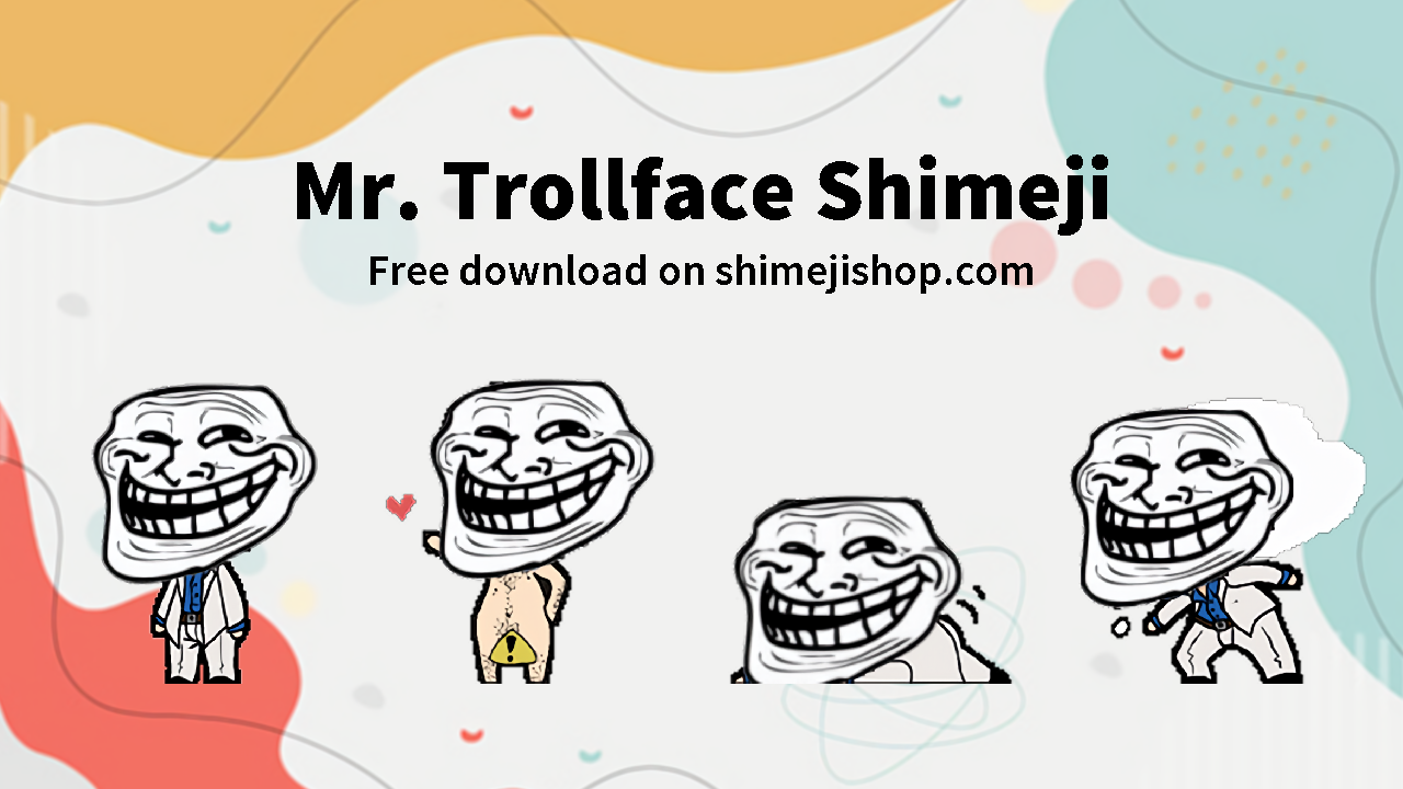 Mr. Trollface Shimeji Cover