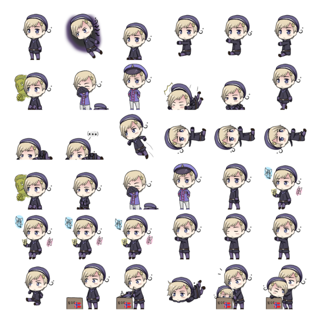 Norway Shimeji Sprite Preview