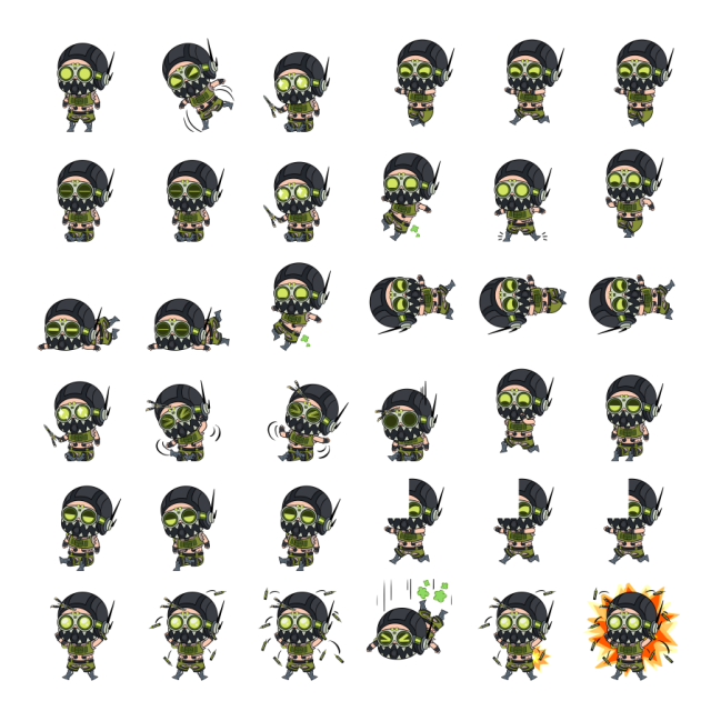 Octane Shimeji Sprite Preview